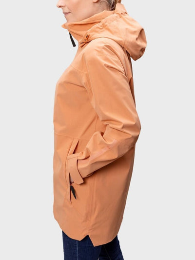 Halti Kallas waterproof parka jacket women's peach