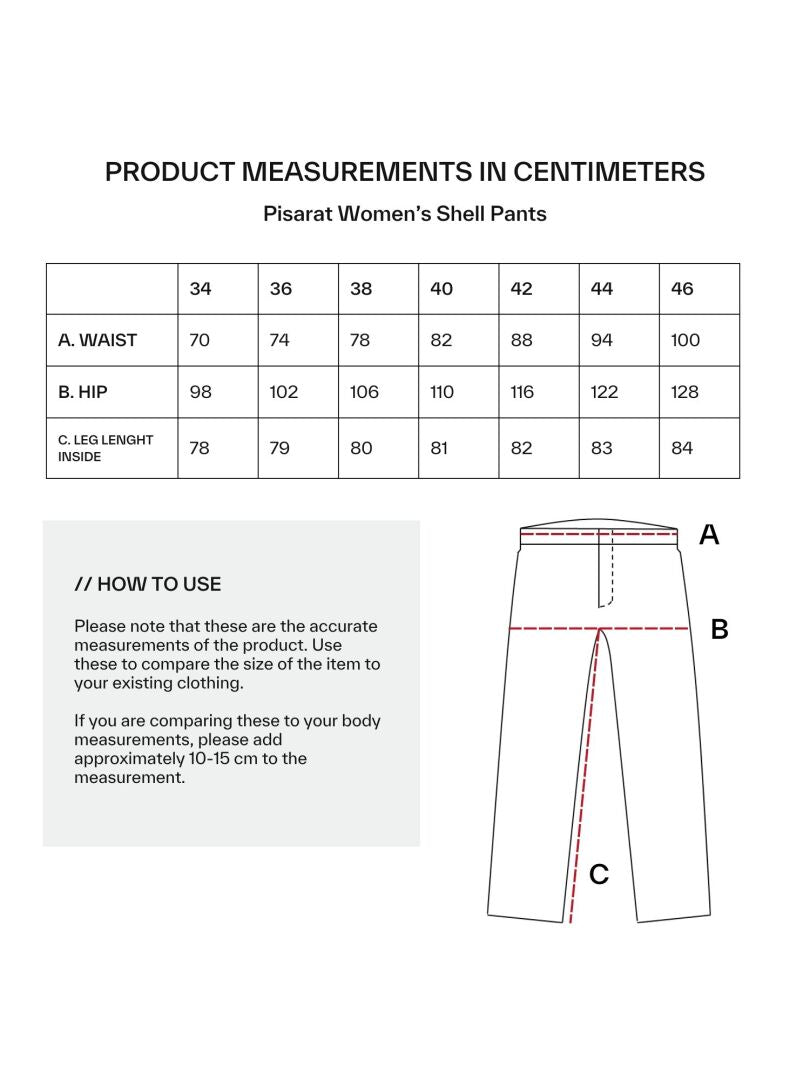 Halti Pisarat 2,5L Shell Pants Women's /Halti Pisarat 2,5l Kuorihousut Naisten / Pisarat 2,5L Skalbyxor Dam / Pisarat 2,5l Regenhosen Damen