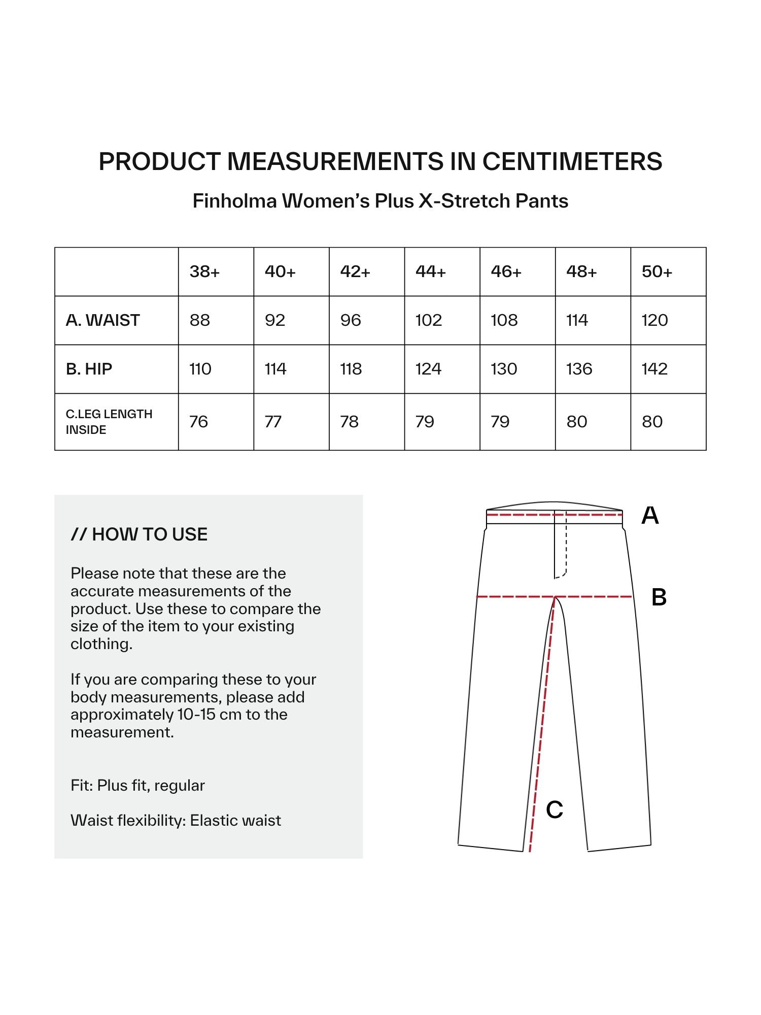 Finholma X-stretch Pants Women's Plus – Halti Global Store