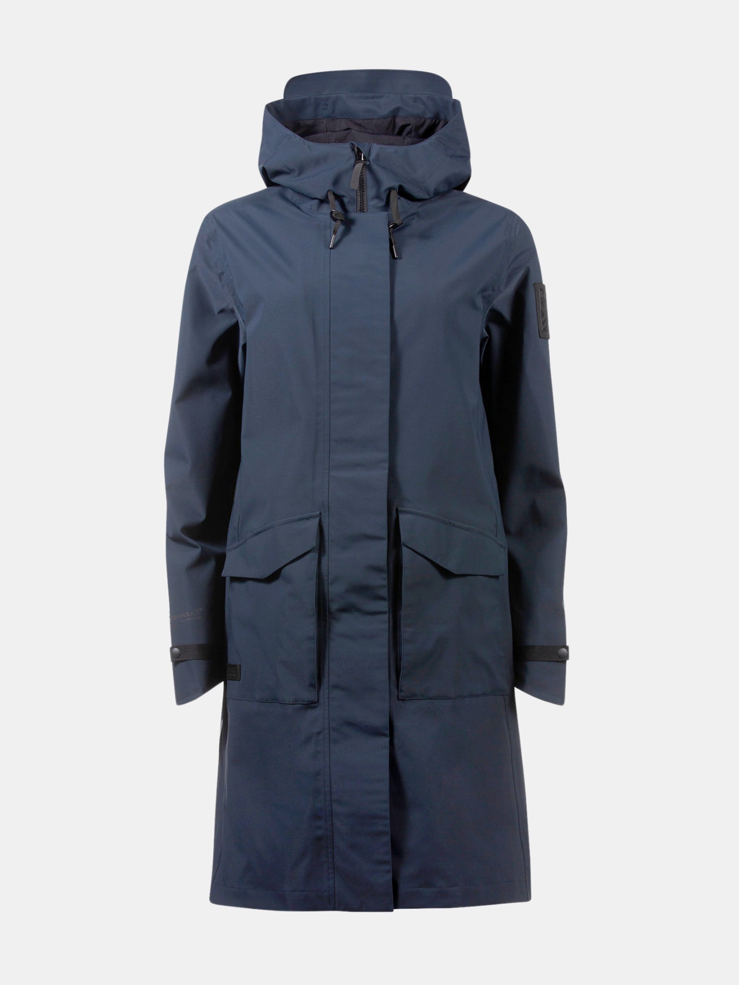 HYKE M-43 FILED PARKA LINER COAT カーキ Atmosphere Womens KHAKI Green PARKA Jacket HOODED SIZE 8