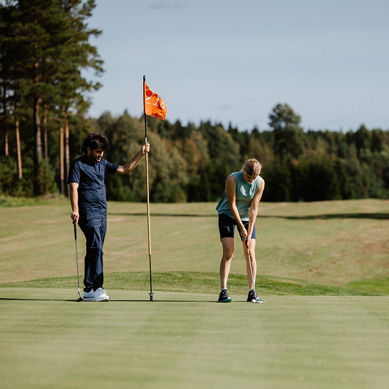 Halti Drive X-stretch Shorts Women's - Naisten Shortsit - Golf - Viheriö