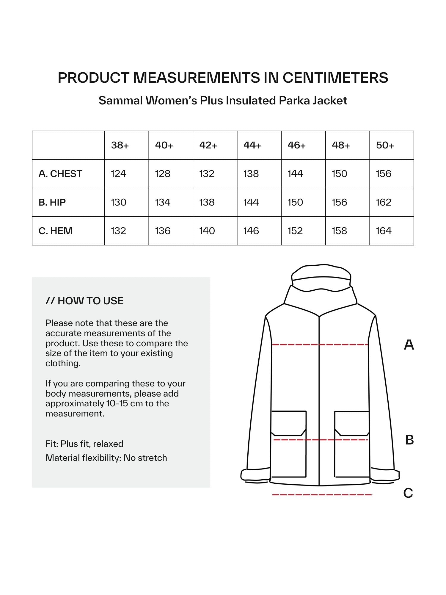 Sammal Insulated Parka Jacket Women's Plus – Halti Global Store