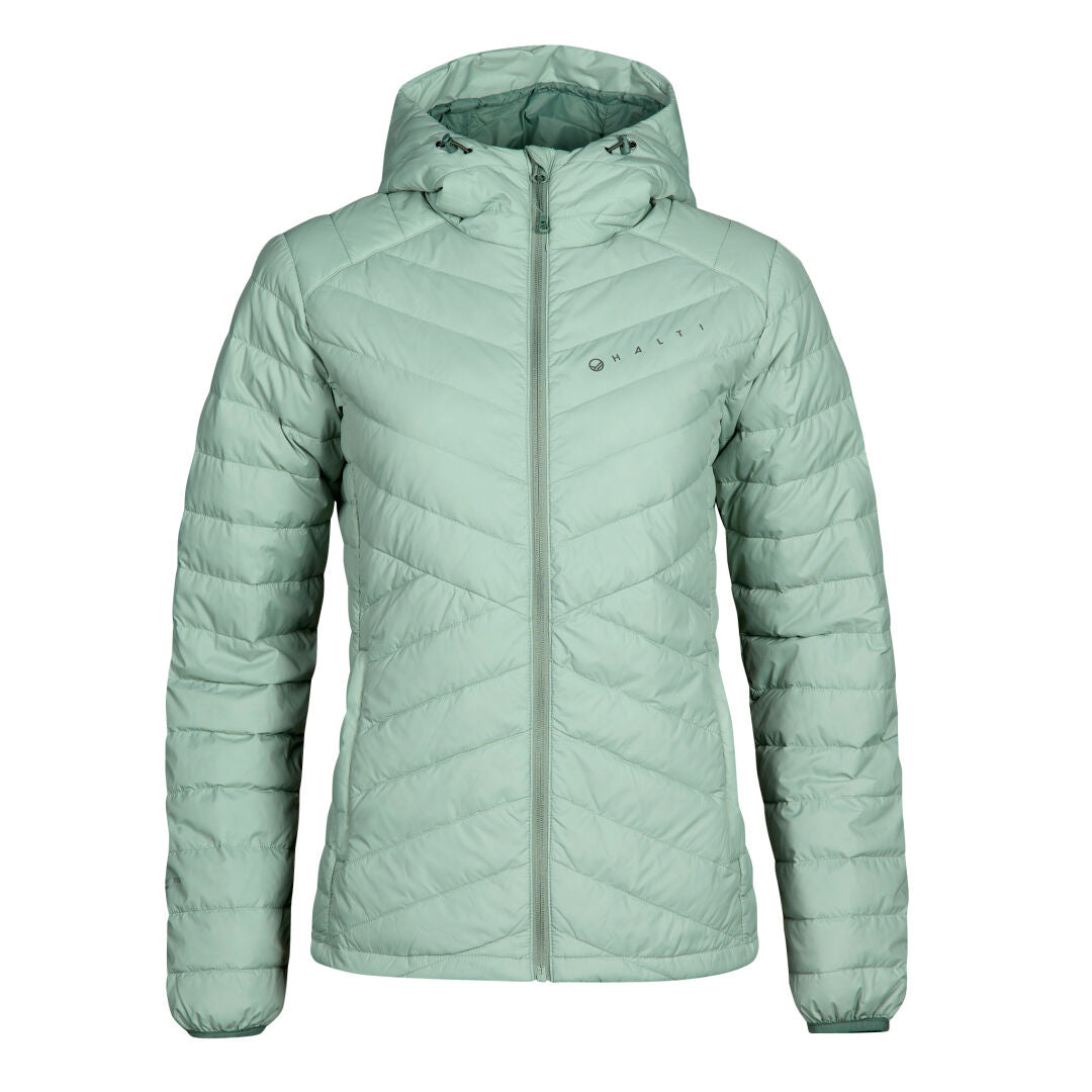 Halti Evolve Lite women's down jacket mint green