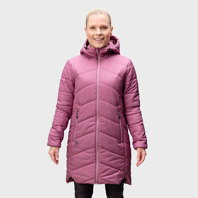 Halti Microtherm Thermal Parka Jacket Purple Women's / Halti Microtherm Thermal Parka Jacke Lila Damen / Halti Microtherm Thermal Parka Jacka Lila Dam / Halti Microtherm Thermal Parkatakki Purppura Naisten