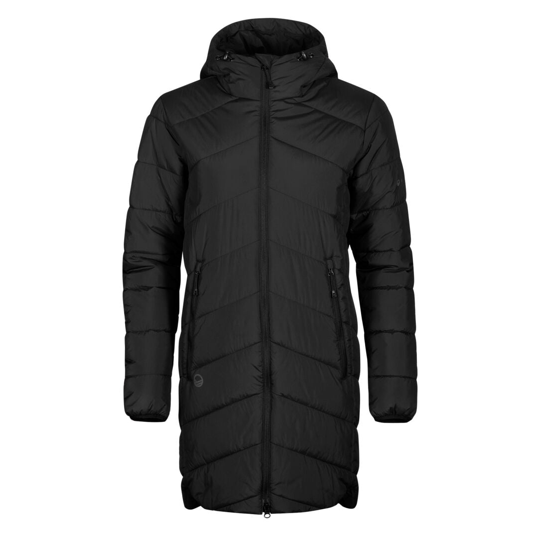 Halti Microtherm Thermal Parka Jacket Black Plus Size Women's / Halti Microtherm Thermal Parka Jacke Schwarz Plus Size Damen / Halti Microtherm Thermal Parka Jacka Svart Plus Size Dam / Halti Microtherm Thermal Parkatakki Musta Plus Koon Naisten