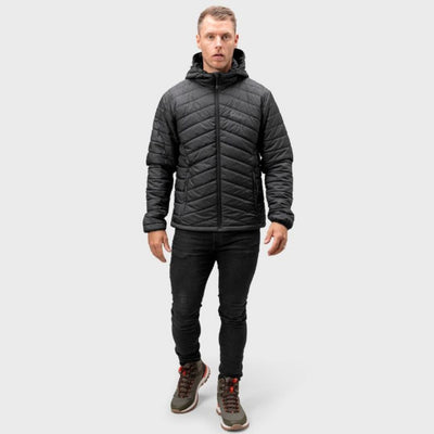 Halti Microtherm Thermal Jacket Black Men's / Halti Microtherm Leicht wattierte Jacke Schwarz Herren / Halti Microtherm Lättvadderad Jacka Svart Herr / Halti Microtherm Kevytvanutakki Musta Miesten