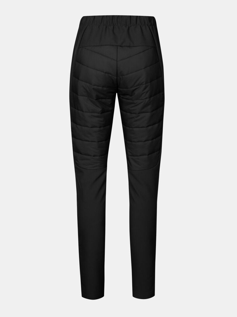 Halti Valimo Hybrid Insulation Pants Women’s feature quilted padding and an elastic waist for warmth and comfort.