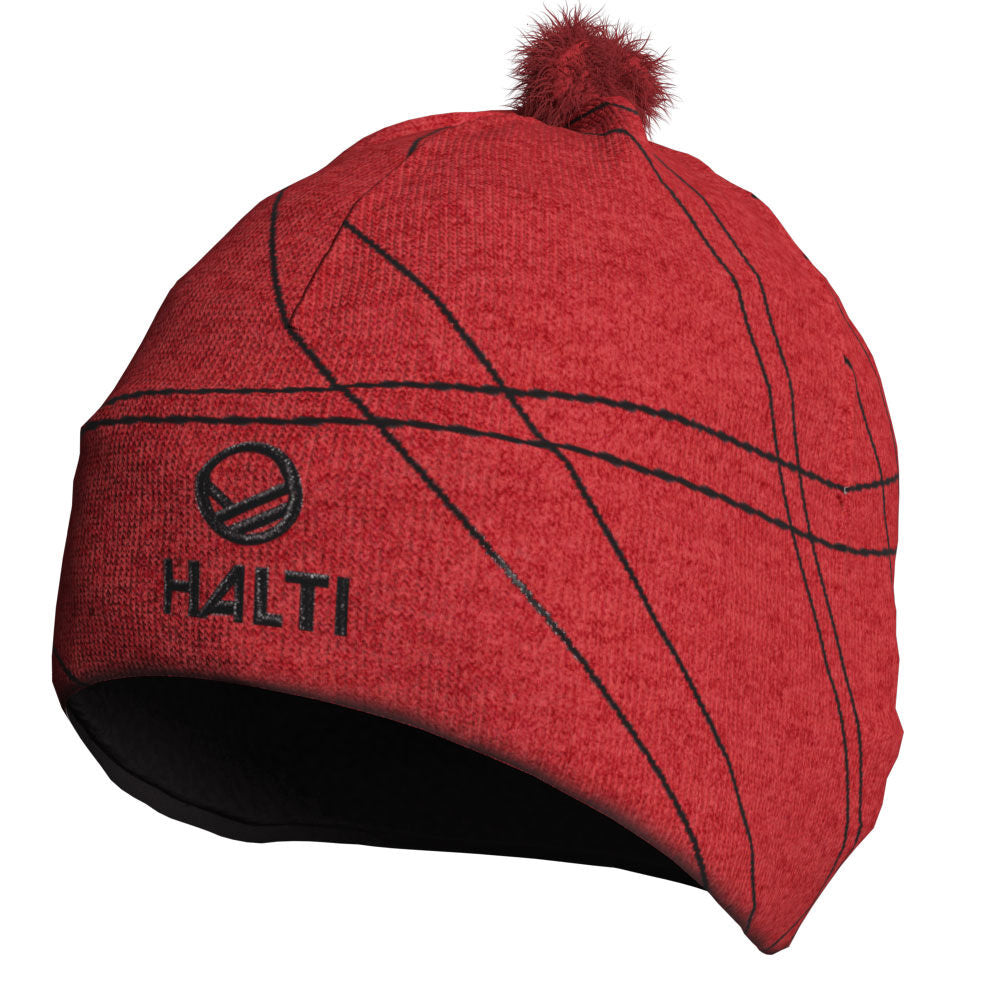 Halti Traviso II Beanie - Red - Hiihtopipo