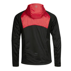 Halti Isku men's xct jacket red and black / Halti Isku miesten hiihtotakki hupulla punainen musta