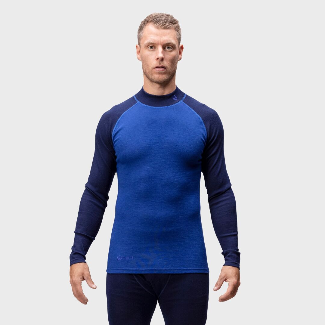 Halti Neva miesten aluskerrasto sininen - Halti Neva men's base layer set blue - Halti Neva Herren-Unterwäscheset blau - Halti Neva herrarnas underställ blå