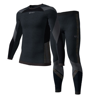 DeHolifer Mens Thermal Underwear Set, Men's Quick Dry Gym Tights Running  Clothes Sports Wear Set Base Layer Compression Pants Long Sleeve Shirt Top  Sport Pants Leggings for Workout Outdoor Sports : 