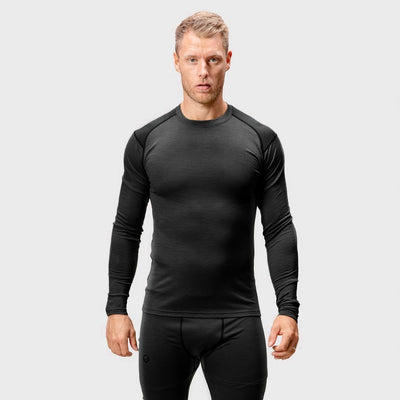 Holure Men's Sports Thermal Underwear Fleece Lined Top and Bottom  Compression Winter Base Layer Set Black S : : Clothing, Shoes &  Accessories