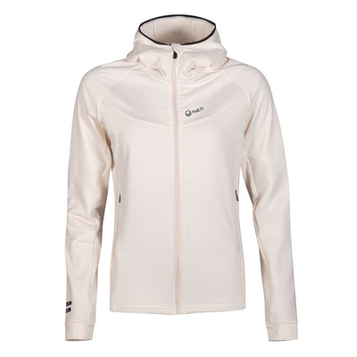 Halti HeatGrid women's technical midlayer jacket beige / Halti HeatGrid technische Midlayer-Jacke für Damen beige / Halti HeatGrid teknisk mellanlagersjacka för damer beige / Halti HeatGrid naisten tekninen välikerrostakki beige