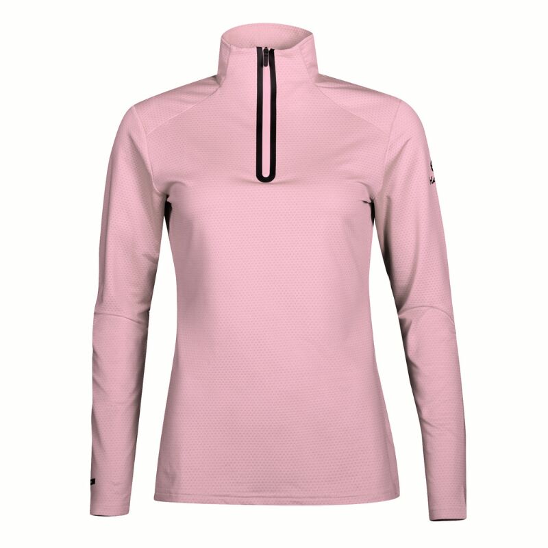 Halti Moodi naisten tekninen aluspaita half zipper / Halti Moodi women's technical base layer half zipper / Halti Moodi Damen technische Funktionsunterwäsche halber Reißverschluss / Halti Moodi damernas tekniska underställ halvt blixtlås