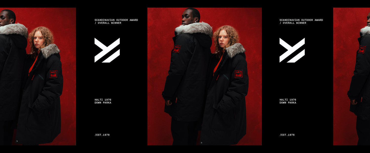 Halti 1976 down parka jacket unisex