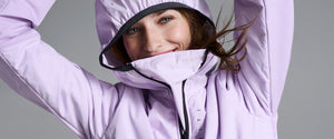 Halti Pallas Minimal women's thermal outdoor jacket in lavender