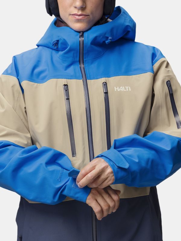 Halti Rizle 3L ski jacket detail 