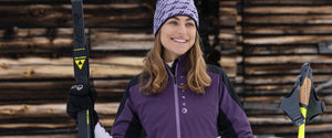 halti nordic ski clothes for women / purple ski clothes women's
