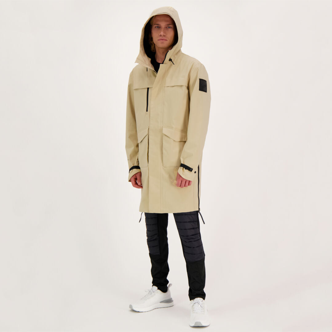 Beige parkas on sale
