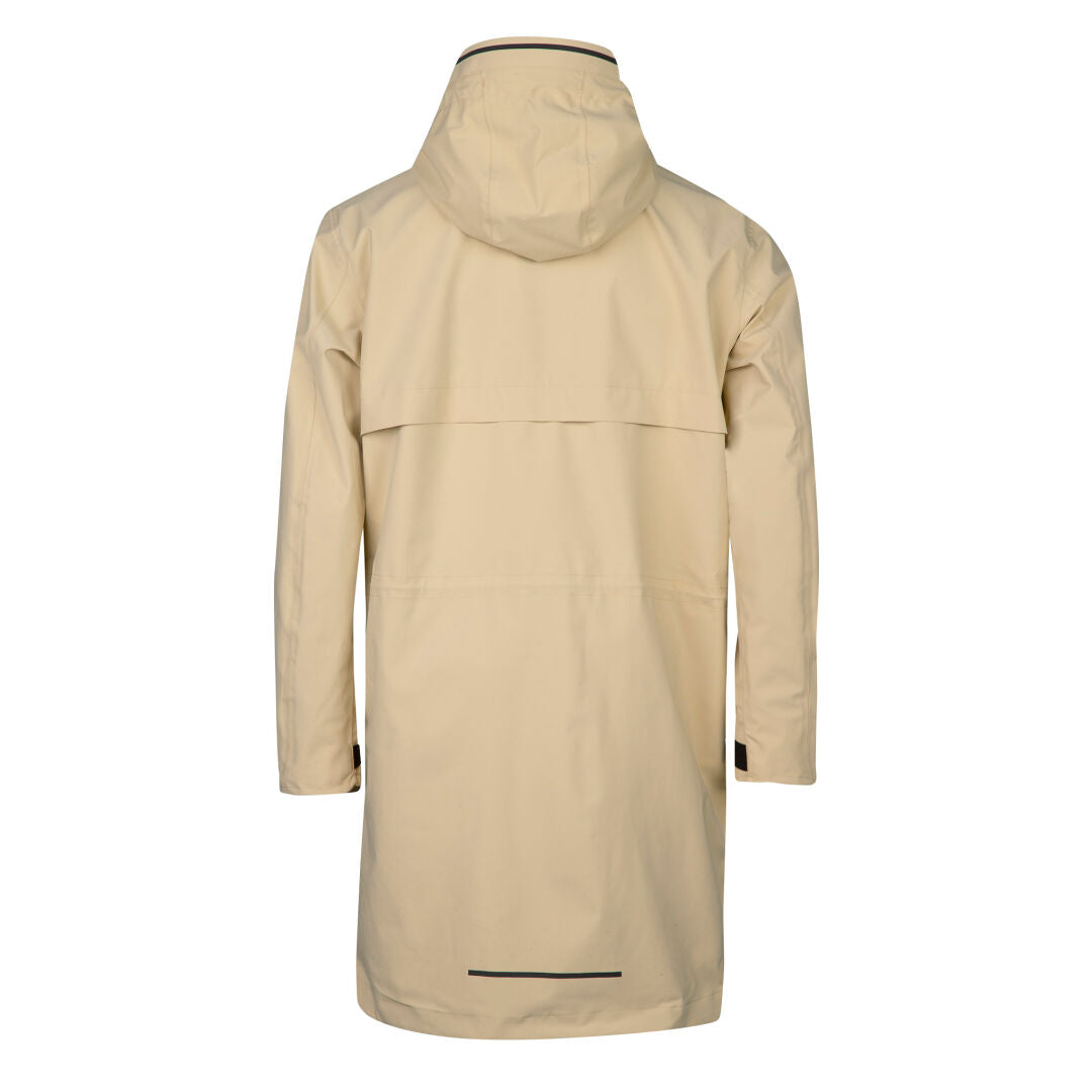Halti Tokoi Men's Parka Jacket - Kallio - Beige - Sustainable design - Back details