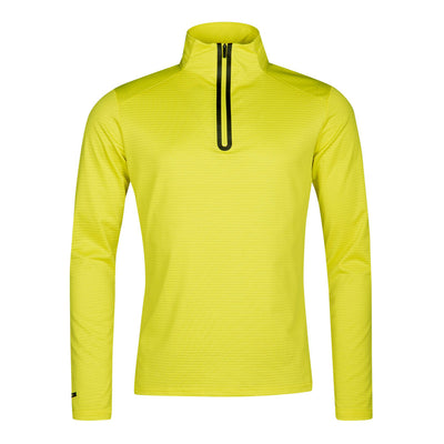 Halti Moodi men's half zip layer shirt yellow