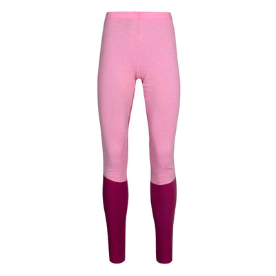 Halti Hossa women's merino wool base layer pants pink